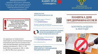 Об особенностях организации контрольно-надзорной деятельности в 2022 году
